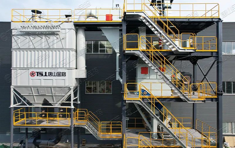 浙江干法制砂樓項目安裝飛快，馬上完工！