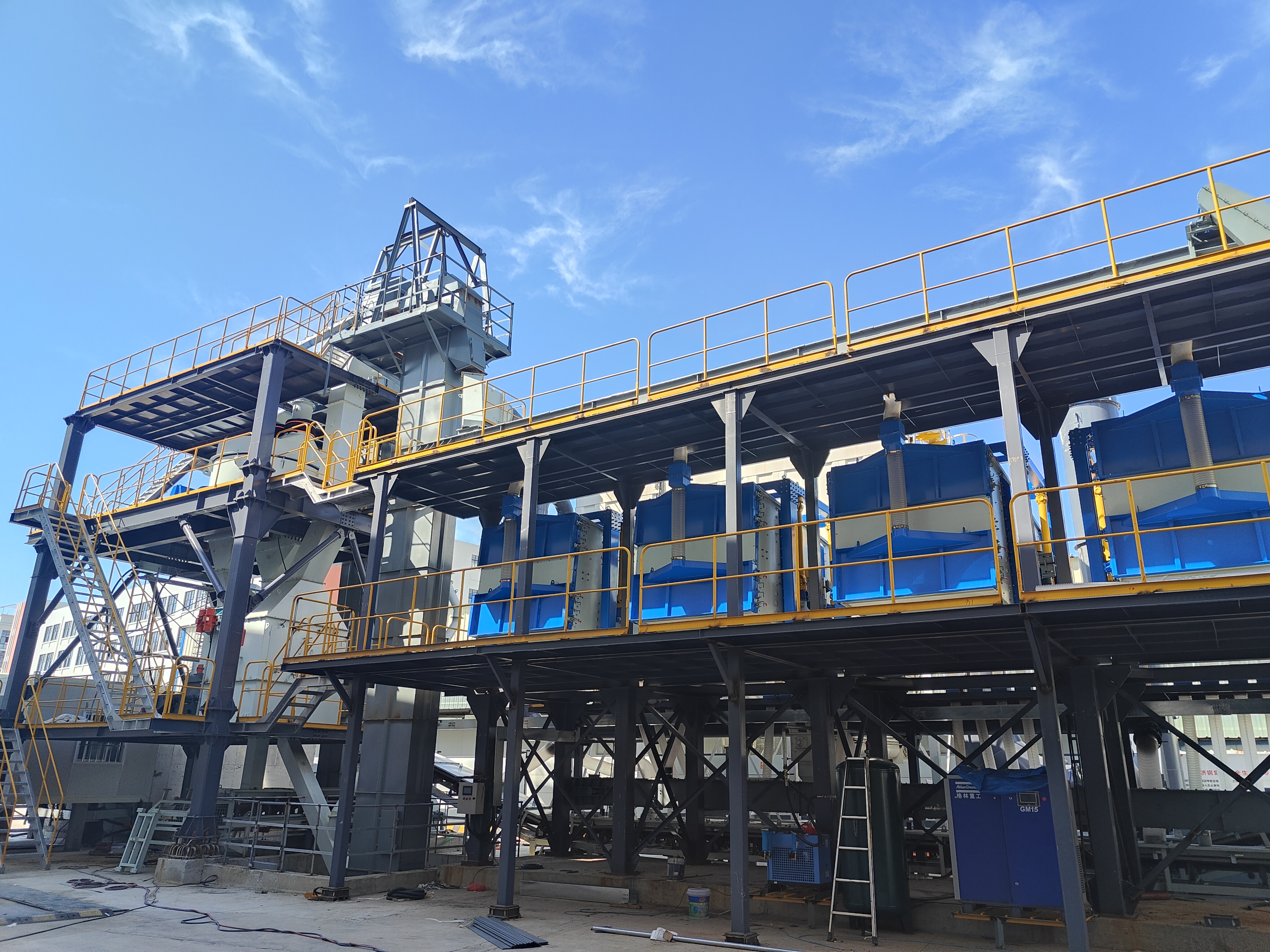 特種砂漿市場火爆，唐山金路特種砂漿制砂樓引領(lǐng)潮流