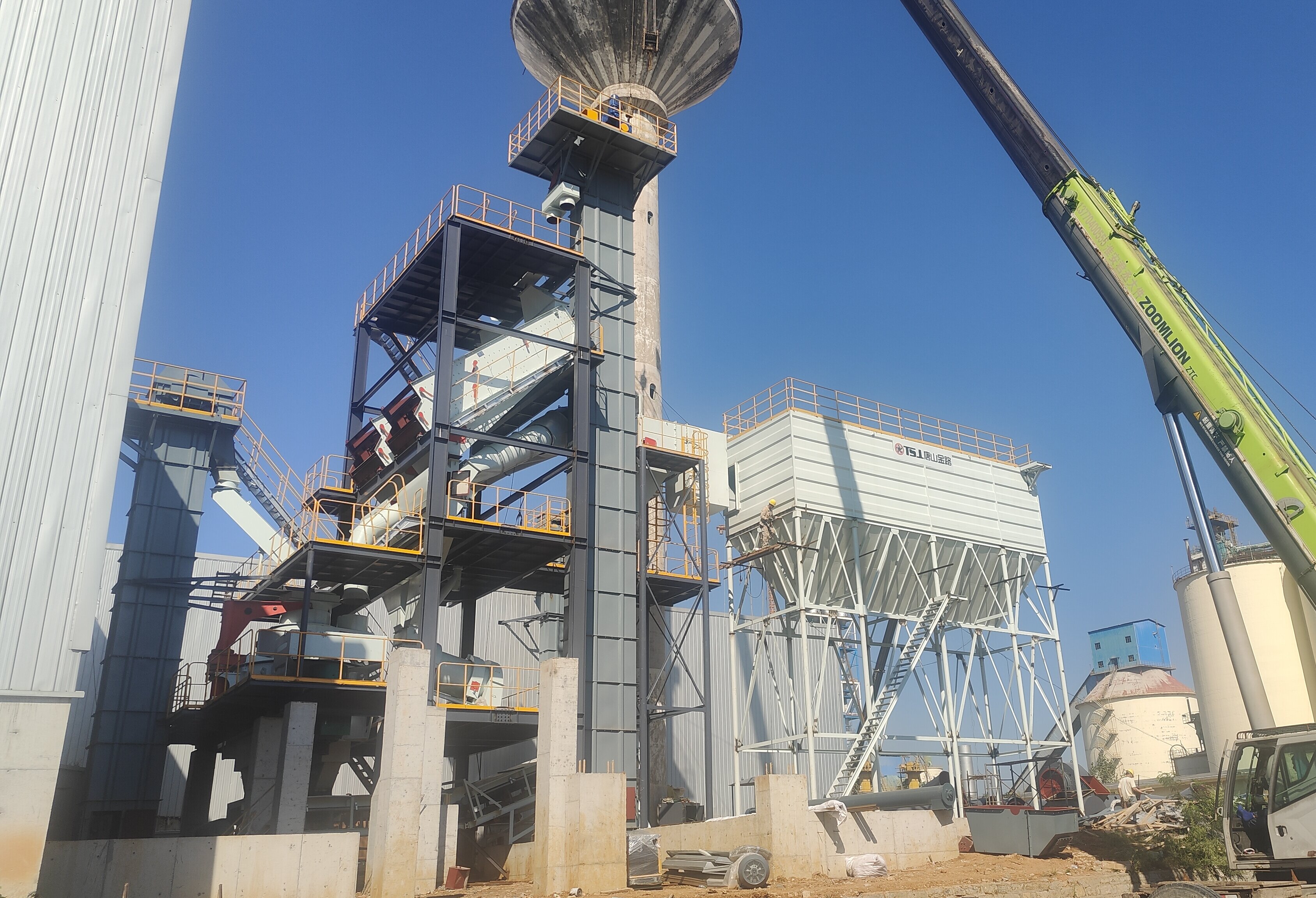 制砂樓石粉制砂：先篩后破，從源頭降低主機能耗